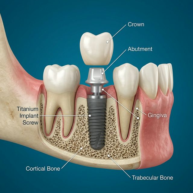 Implant dentaire à Skhirat : guide complet (prix, procédure, résultats)