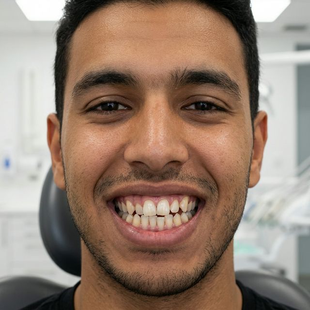 Alignement du sourire Avant